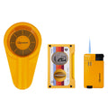 CIGARISM Luxury Cigar Lighter Cutter Ashtray Set Smoking Accessory Kit Limited Collection