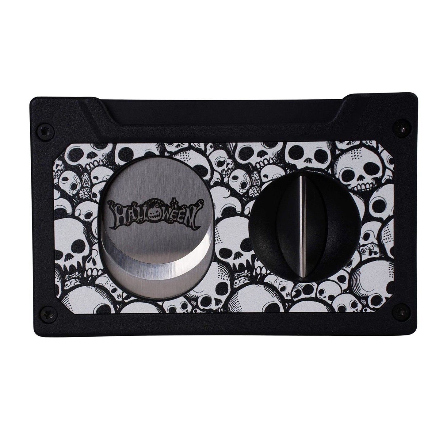CIGARISM Cassette Style Cigar Cutter Straight Cut V Cut Cigar Punch 3 in 1