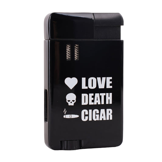 CIGARISM Single Torch Jet Flame Windproof Cigar Lighter
