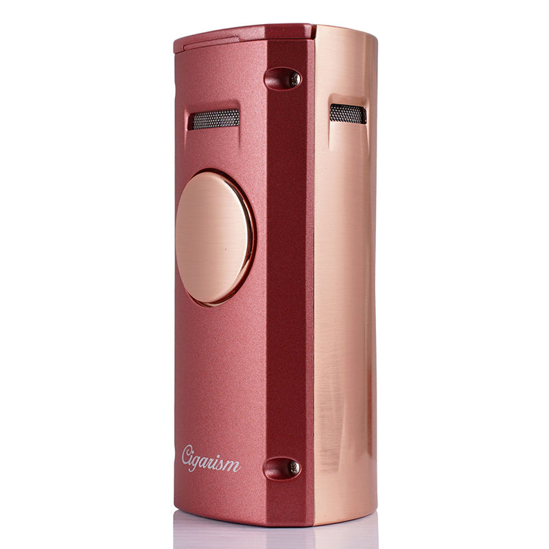 CIGARISM Desktop 4-Torch Flame Iron Man Cigar Lighter