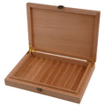 Spanish Cedar Fermentation Cigar Humidor Box Fit Cigar Cabinet Natural Solid Wood 10-Large