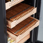 Afidano B4 — 1200 Ct Electric Cigar Humidor Cabinet (Steel)