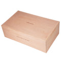 Spanish Cedar Fermentation Cigar Humidor Box 120 Count
