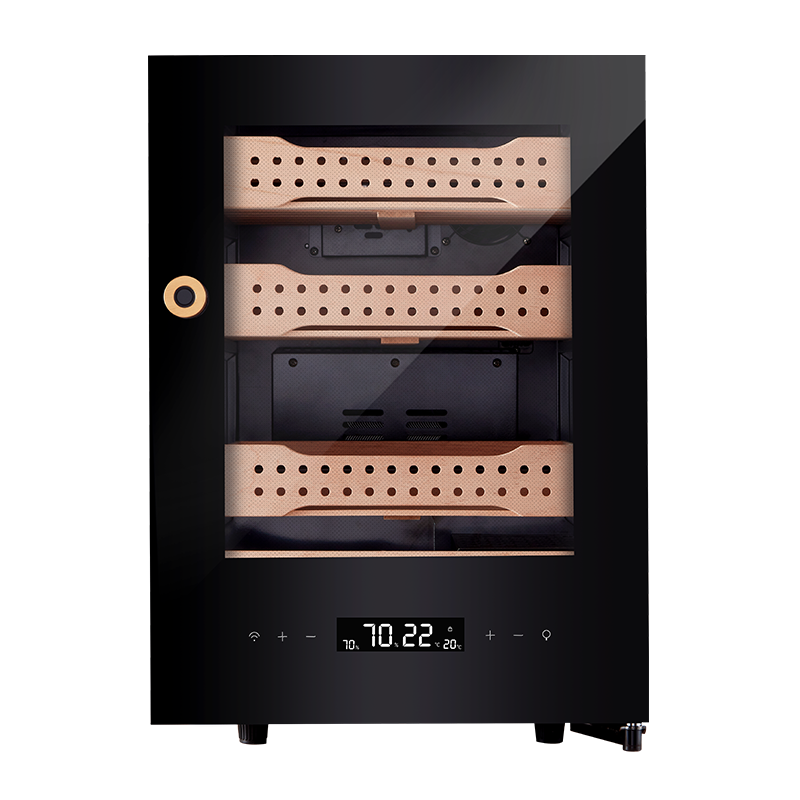 Afidano B1 — 400 Ct Electric Cigar Humidor Cabinet (Steel)