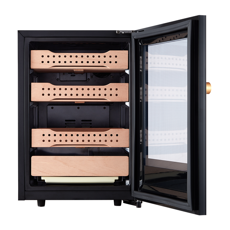 Afidano B1 — 400 Ct Electric Cigar Humidor Cabinet (Steel)