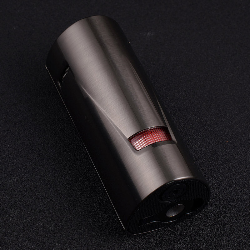 CIGARISM Desktop 4-Torch Flame Iron Man Cigar Lighter