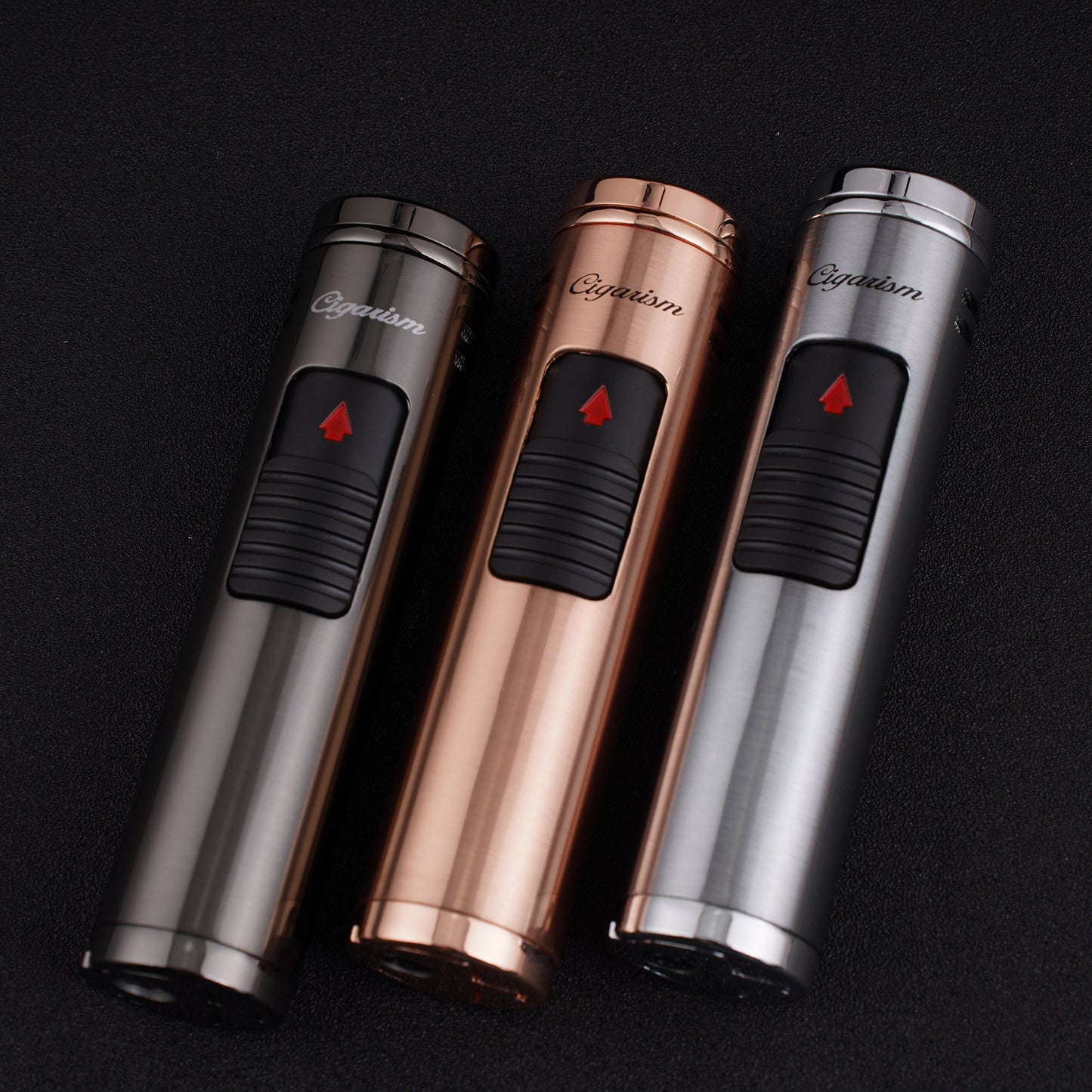 CIGARISM Triple Torch Jet Flame Lighter