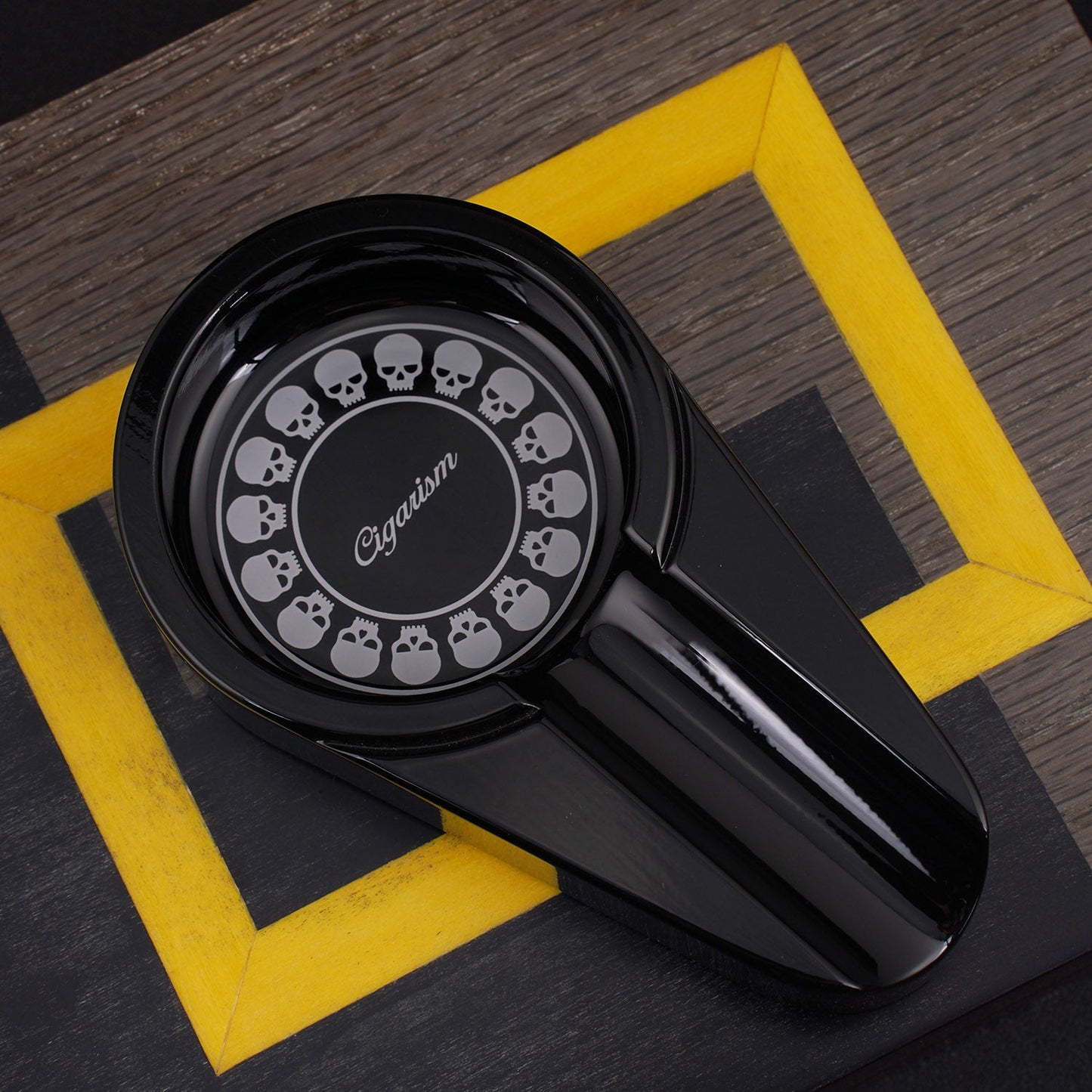 CIGARISM Luxury Cigar Lighter Cutter Ashtray Set Smoking Accessory Kit Limited Collection