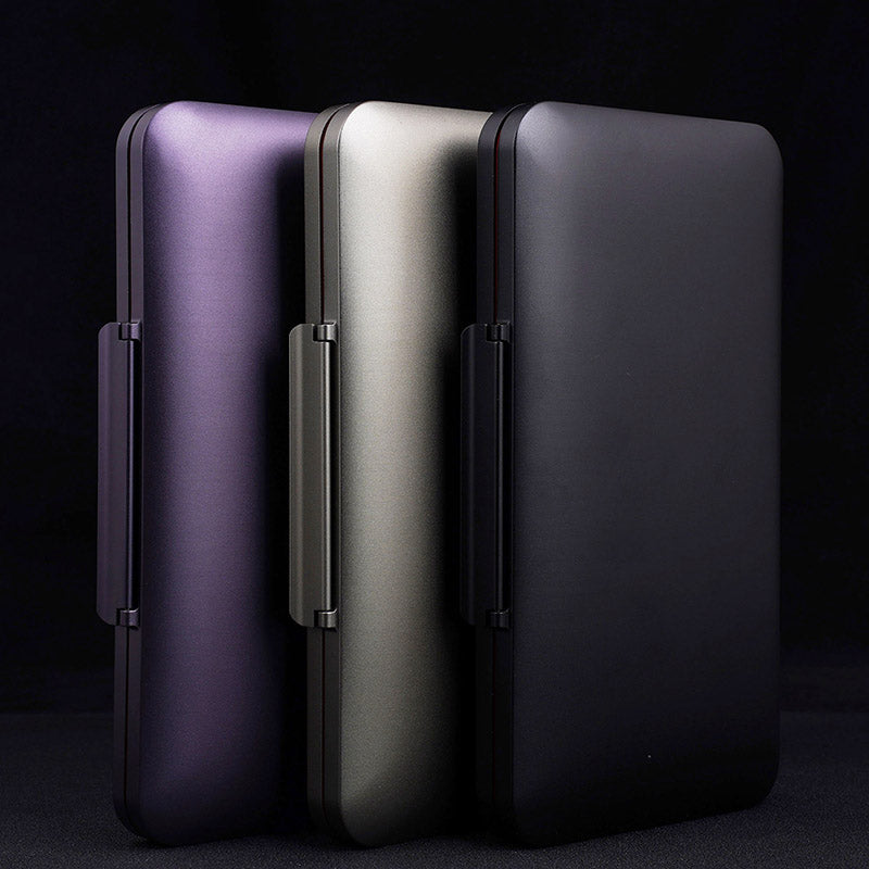 CIGARISM Aluminium Alloy Cigar Travel Case Humidor H202