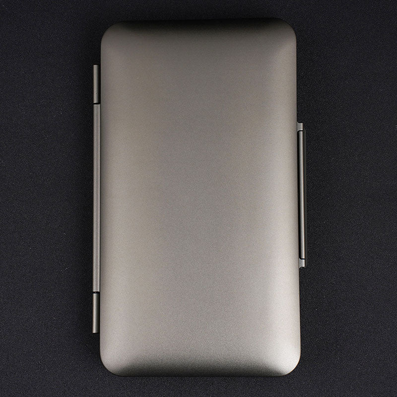 CIGARISM Aluminium Alloy Cigar Travel Case Humidor H202