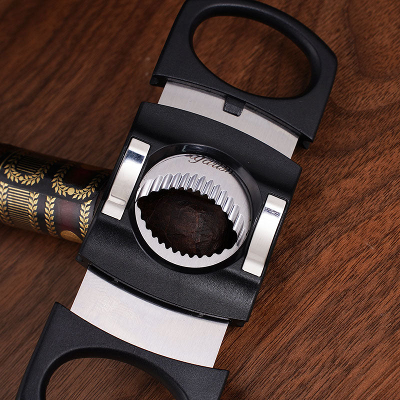 CIGARISM Plastics Large Ring Straight-Cut Cigar Cutter