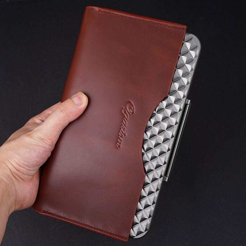 CIGARISM Aluminium Alloy Cigar Travel Case Humidor H404
