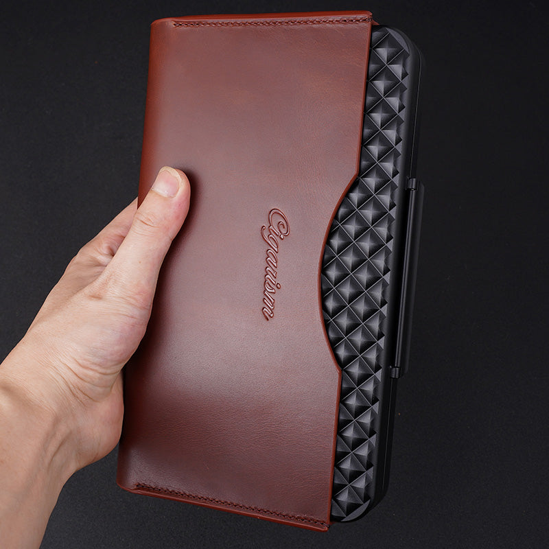 CIGARISM Aluminium Alloy Cigar Travel Case Humidor H404
