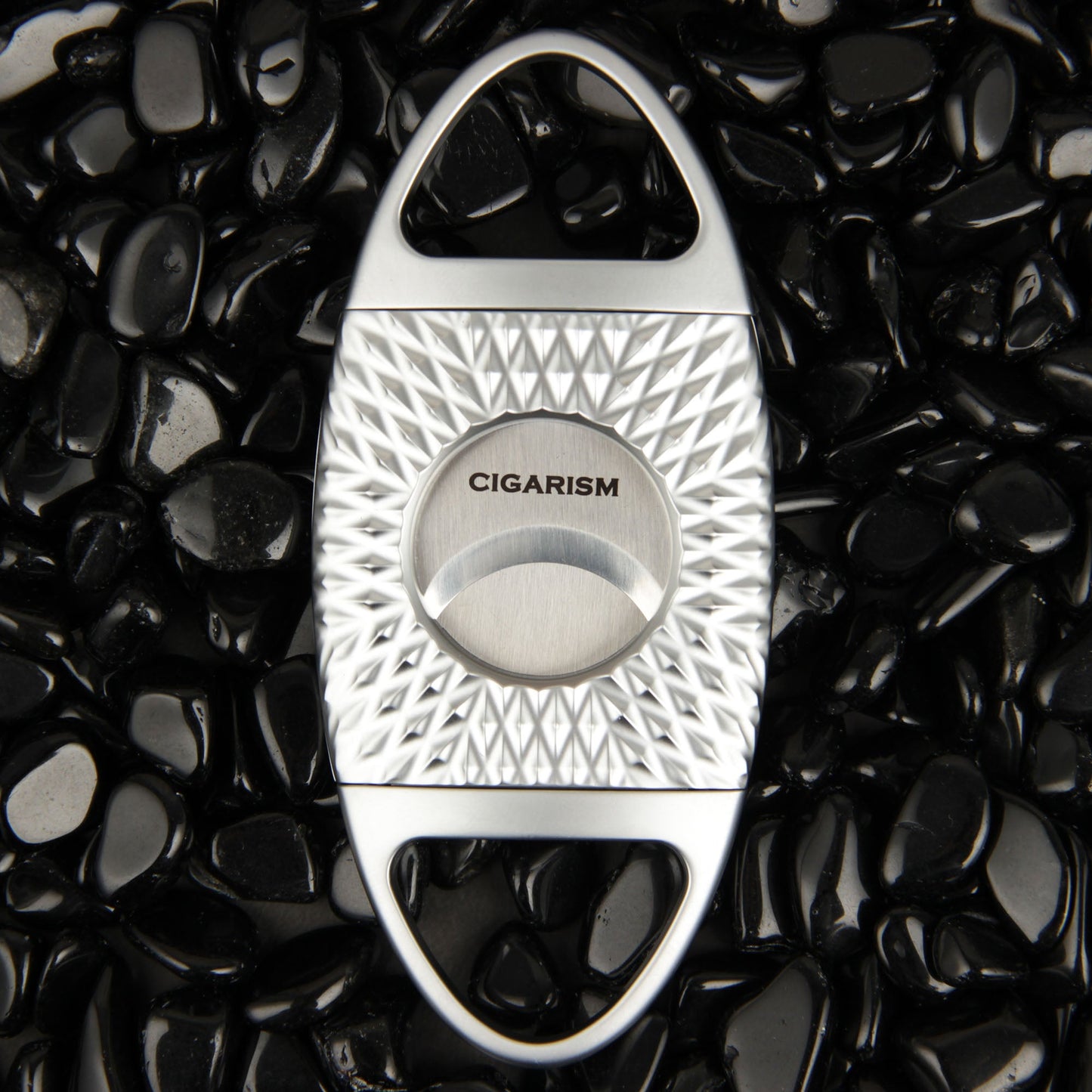 CIGARISM Rhombus Carving Cigar Cutter