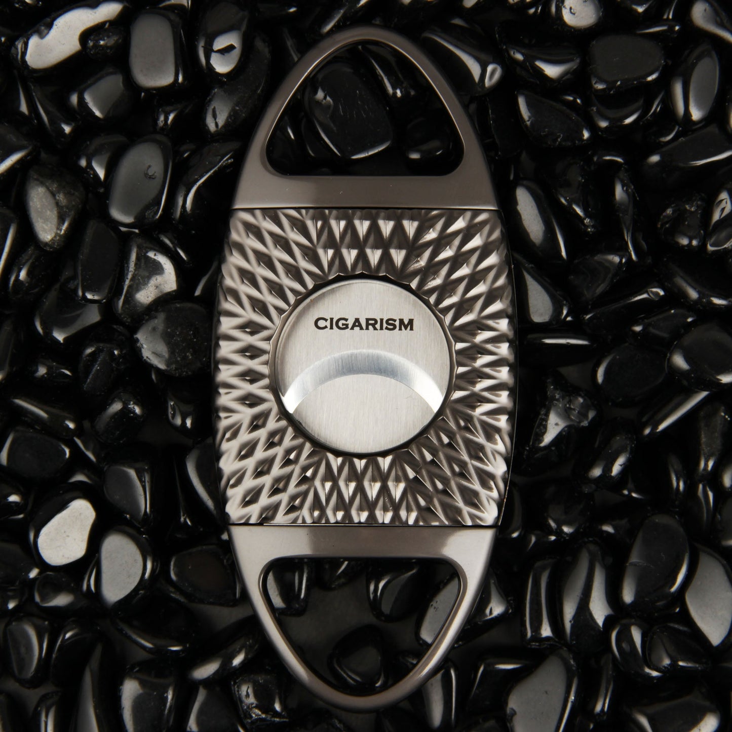 CIGARISM Rhombus Carving Cigar Cutter