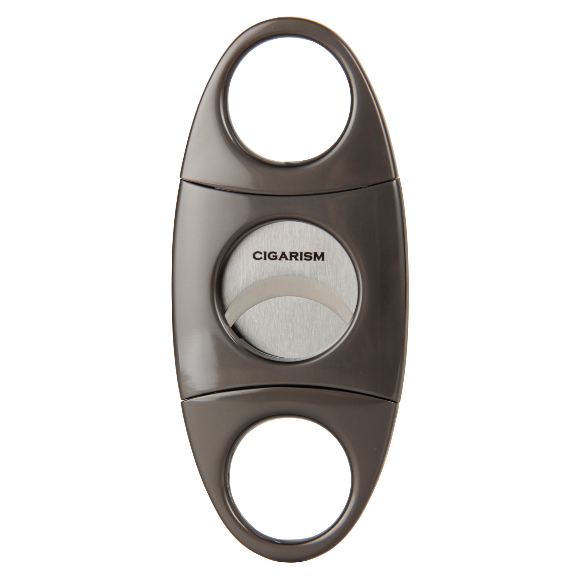 CIGARISM Round Handles Zinc Alloy Cigar Cutter