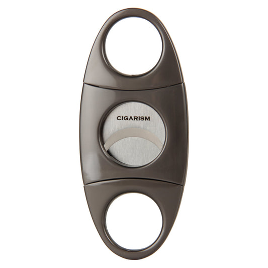 CIGARISM Round Handles Zinc Alloy Cigar Cutter