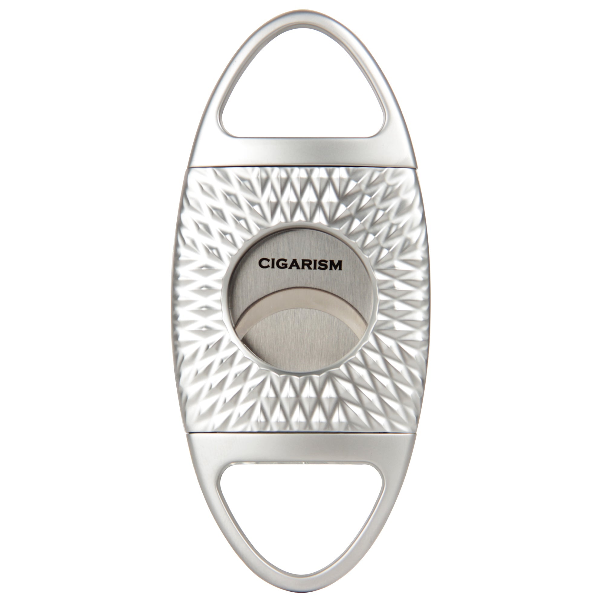 CIGARISM Rhombus Carving Cigar Cutter