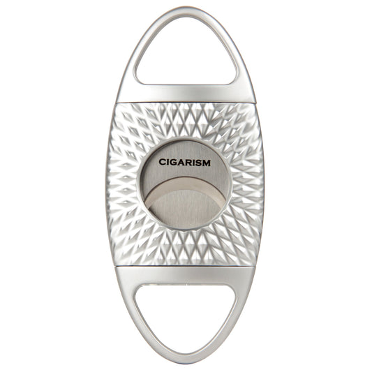 CIGARISM Rhombus Carving Cigar Cutter