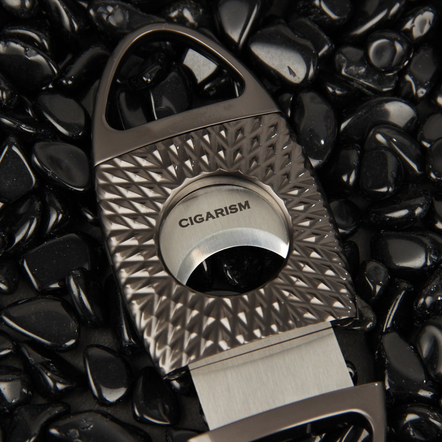 CIGARISM Rhombus Carving Cigar Cutter