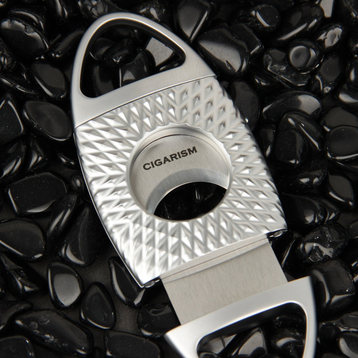 CIGARISM Rhombus Carving Cigar Cutter